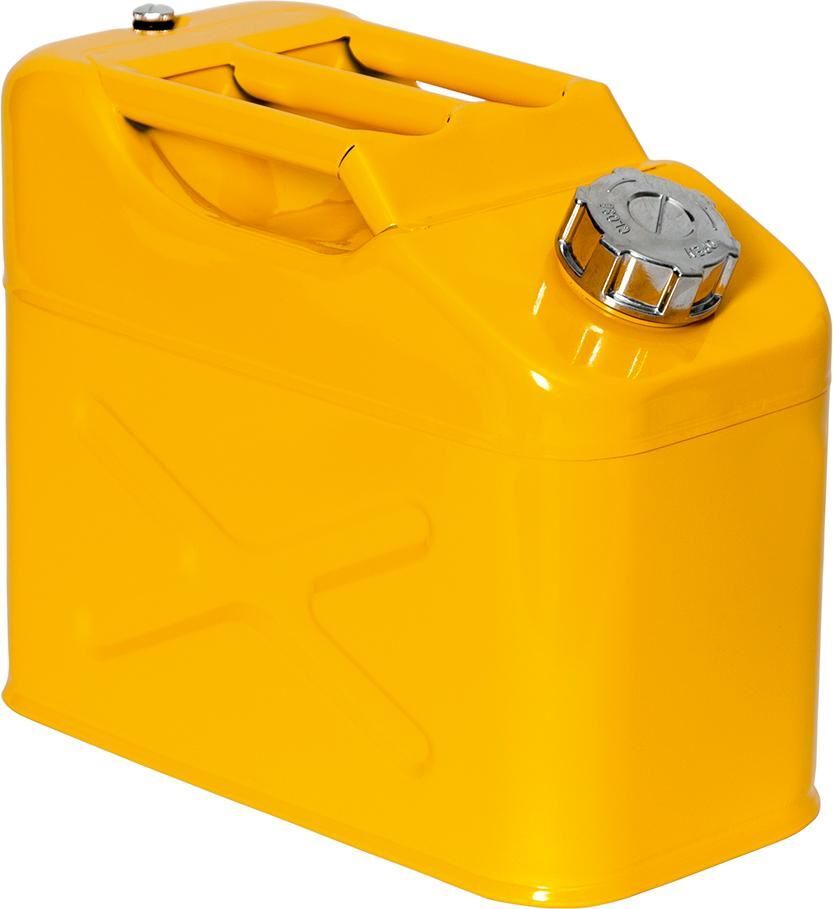 Asecos Lager und Transportkanister UN Stahl 10 Liter gelb Produktbild Asecos Lager und Transportkanister UN Stahl 10 Liter gelb