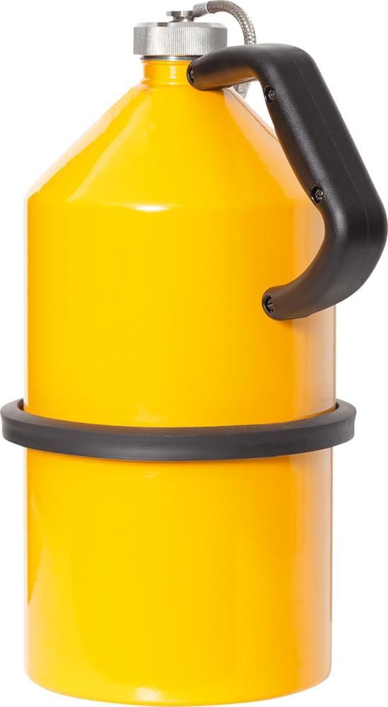 Asecos Sicherheitsbehälter aus Stahl 5 Liter gelb Produktbild Asecos Sicherheitsbehälter aus Stahl 5 Liter gelb
