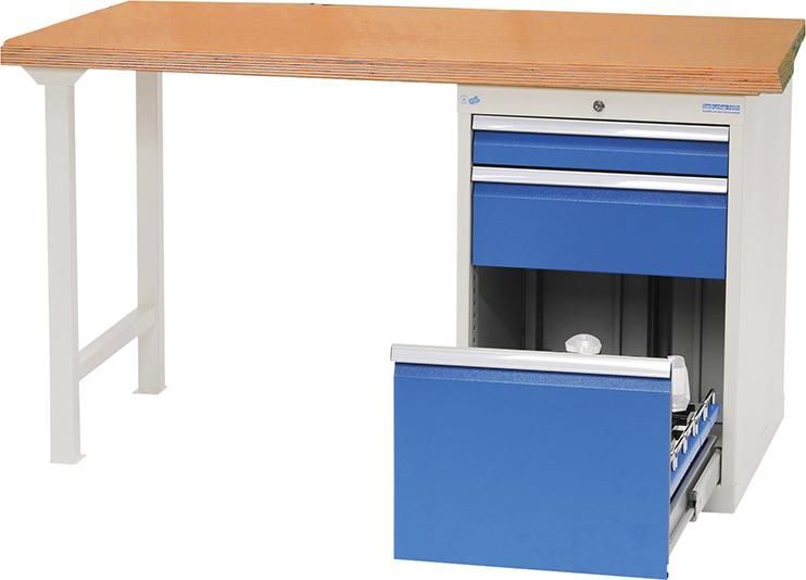 Bedrunka+Hirth CNC Werkbank 3 Schubladen Buche Multiplex 1500 x 750 x 859 mm Produktbild Bedrunka+Hirth CNC Werkbank 3 Schubladen Buche Multiplex 1500 x 750 x 859 mm