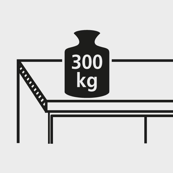 Bedrunka + Hirth Grundgestell bis 300 kg höhenverstellbar 1500 x 750 x 670 bis 1015 mm Produktbild Bedrunka + Hirth Grundgestell bis 300 kg höhenverstellbar 1500 x 750 x 670 bis 1015 mm bild 2