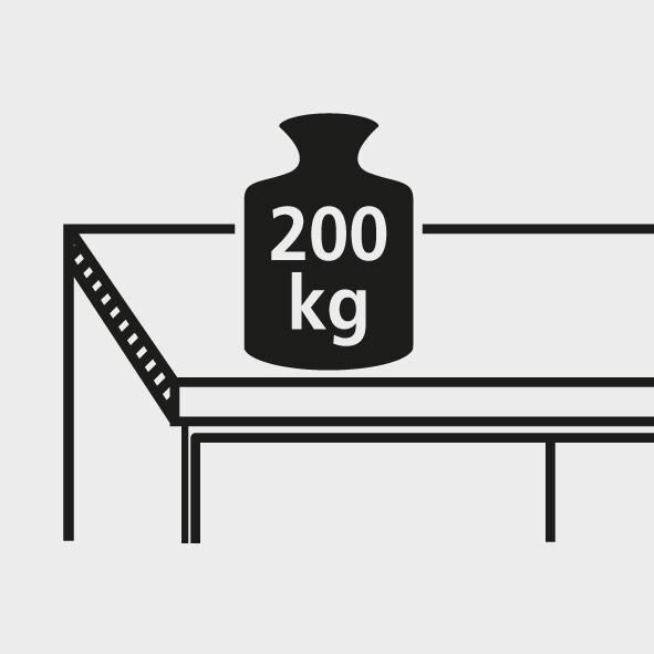 Bedrunka + Hirth Grundgestell Last 200 kg Kurbelverstellung 1500 x 600 x 670 bis 1015 mm Produktbild Bedrunka + Hirth Grundgestell Last 200 kg Kurbelverstellung 1500 x 600 x 670 bis 1015 mm bild 2