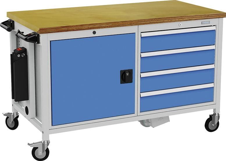 Bedrunka + Hirth Kastenwerkbank T736 1250 x 750 x 950 mm 4 Schubladen Produktbild Bedrunka + Hirth Kastenwerkbank T736 1250 x 750 x 950 mm 4 Schubladen