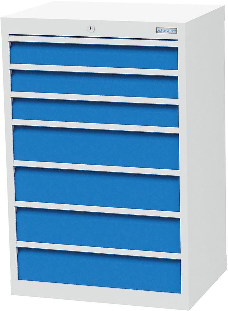 Bedrunka+Hirth Schubladenschrank 680 x 500 x 1019 mm 7 Schubladen Produktbild Bedrunka+Hirth Schubladenschrank 680 x 500 x 1019 mm 7 Schubladen