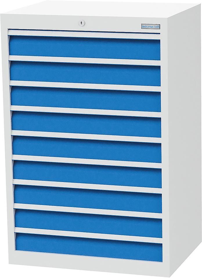 Bedrunka+Hirth Schubladenschrank 9 Schubladen 680 x 500 x 1019 mm jeweils 50 kg Bedrunka+Hirth Schubladenschrank 9 Schubladen 680 x 500 x 1019 mm jeweils 50 kg
