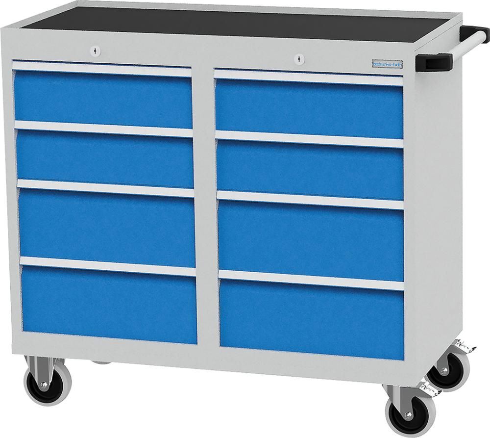 Bedrunka + Hirth Werkstattwagen 1060 x 500 mm 8 Schubladen und 4 Lenkrollen Produktbild Bedrunka + Hirth Werkstattwagen 1060 x 500 mm 8 Schubladen und 4 Lenkrollen