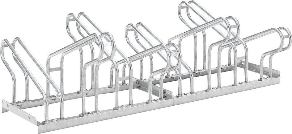 Wsm Bügelparker zweiseitig Länge 1400 mm 8 Einstellplätze Produktbild Wsm Bügelparker zweiseitig Länge 1400 mm 8 Einstellplätze