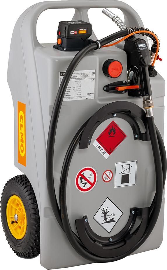Cemo Tankanlage Elektropumpe Diesel Trolley 100 ASC55 CENTRI SP 30 Produktbild Cemo Tankanlage Elektropumpe Diesel Trolley 100 ASC55 CENTRI SP 30 bild 2