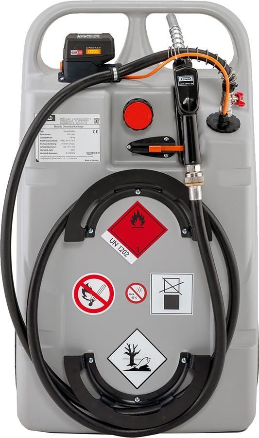 Cemo Tankanlage Elektropumpe Diesel Trolley 100 ASC55 CENTRI SP 30 Produktbild Cemo Tankanlage Elektropumpe Diesel Trolley 100 ASC55 CENTRI SP 30 bild 3
