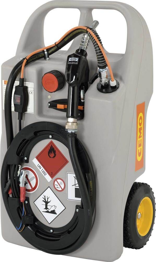 Cemo Dieseltrolley 60 Liter mit Elektropumpe SP30 und AZV Produktbild Cemo Dieseltrolley 60 Liter mit Elektropumpe SP30 und AZV