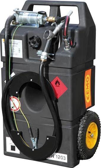 Cemo Kraftstofftrolley 95 Liter für Benzin oder Diesel Produktbild Cemo Kraftstofftrolley 95 Liter für Benzin oder Diesel