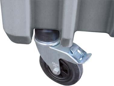 Cemo Lenkrollenpaket für CEMbox 400 Liter und 750 Liter Produktbild Cemo Lenkrollenpaket für CEMbox 400 Liter und 750 Liter