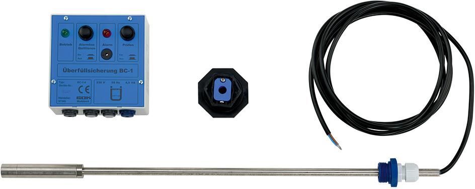 Cemo Überfüllsicherung komplett für Tankanlagen 3 m Kabel Produktbild Cemo Überfüllsicherung komplett für Tankanlagen 3 m Kabel