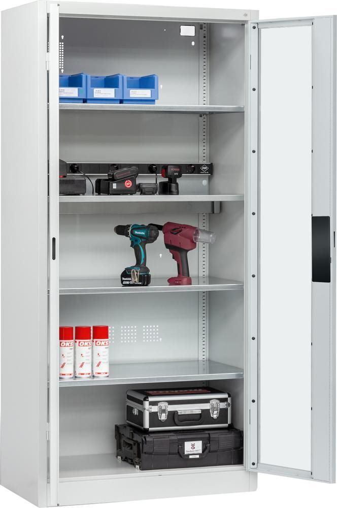 CP Akkuladeschrank BASIC 1950 mm Sichtfenster mit Schutzkontakt Produktbild CP Akkuladeschrank BASIC 1950 mm Sichtfenster mit Schutzkontakt bild 3
