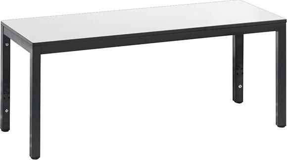 C+P Basic Plus Sitzbank weiß Breite 1000 mm Produktbild C+P Basic Plus Sitzbank weiß Breite 1000 mm
