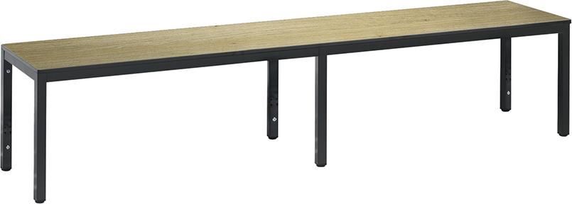 C+P Sitzbank Basic Plus ohne Schuhrost 1960 x 353 x 401 mm Eiche Produktbild C+P Sitzbank Basic Plus ohne Schuhrost 1960 x 353 x 401 mm Eiche