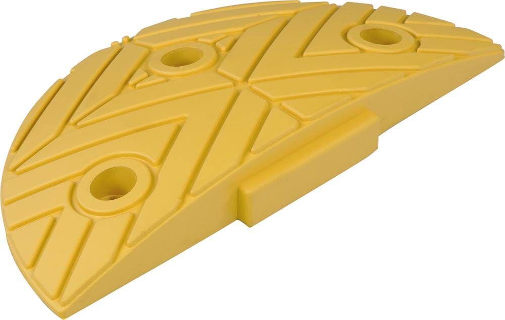 Dancop Fahrbahnschwelle 50 mm Anfang gelb Produktbild Dancop Fahrbahnschwelle 50 mm Anfang gelb