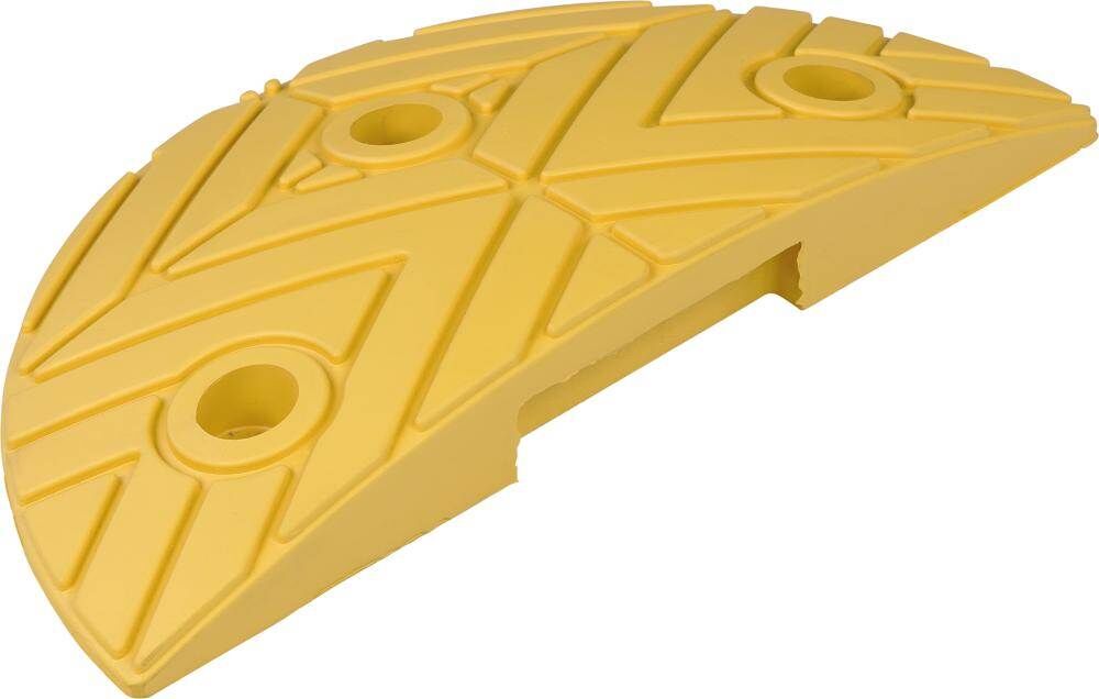 Dancop Fahrbahnschwelle 50 mm Ende gelb Produktbild Dancop Fahrbahnschwelle 50 mm Ende gelb