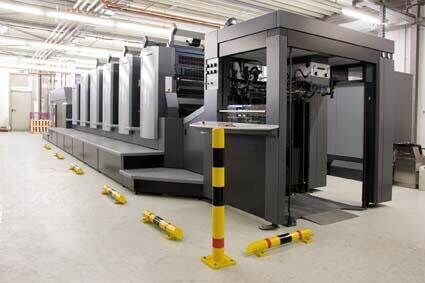 Dancop Rammschutzbalken Kunststoff 400mm gelb schwarz Durchmesser 80mm Produktbild Dancop Rammschutzbalken Kunststoff 400mm gelb schwarz Durchmesser 80mm bild 2