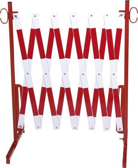 Dancop Scherengitter 3,6x1m rot weiss Produktbild Dancop Scherengitter 3,6x1m rot weiss