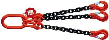 FS Hebetechnik Dreistrang Kettengehänge schwarz lackierte Kette 160 x 90 mm Produktbild FS Hebetechnik Dreistrang Kettengehänge schwarz lackierte Kette 160 x 90 mm