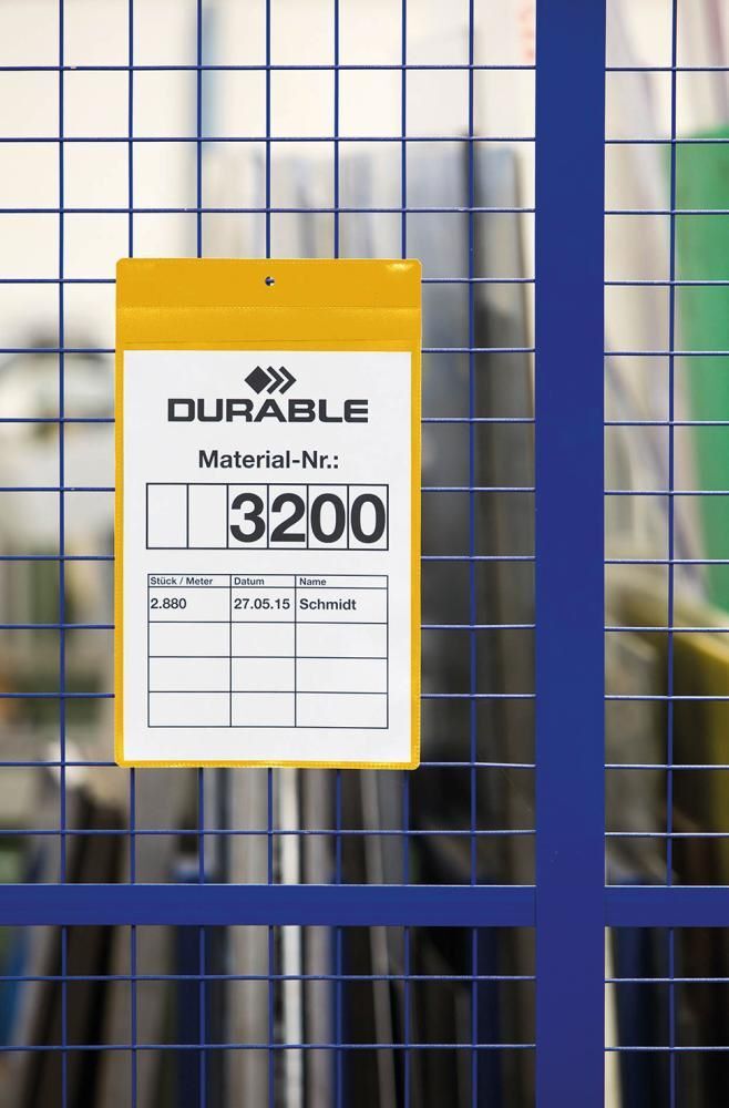 Durable Magnettasche NEODYM gelb 210 x 297 mm Produktbild Durable Magnettasche NEODYM gelb 210 x 297 mm bild 2