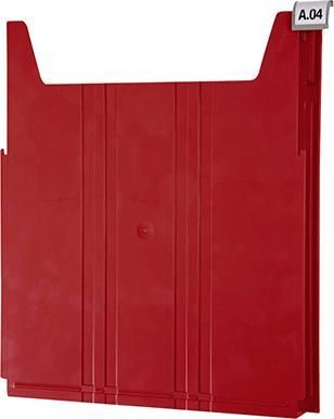 Eichner Wandsortierer Big L x B x H 302 x 262 x 42 mm rot Produktbild Eichner Wandsortierer Big L x B x H 302 x 262 x 42 mm rot