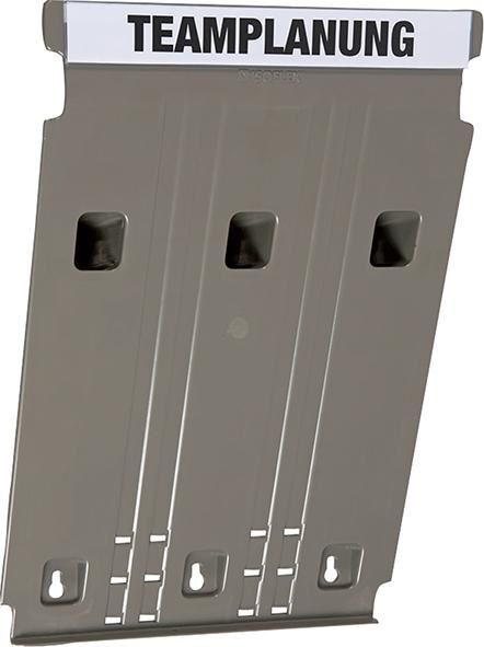 Eichner Wandsortierer Flat Grundmodul grau L 302 x B 240 x H 15 mm Produktbild Eichner Wandsortierer Flat Grundmodul grau L 302 x B 240 x H 15 mm bild 2