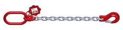 FS Hebetechnik Einstrang Kettengehänge verzinkte Kette Tragfähigkeit 3150 kg 135 x 75 mm Produktbild FS Hebetechnik Einstrang Kettengehänge verzinkte Kette Tragfähigkeit 3150 kg 135 x 75 mm