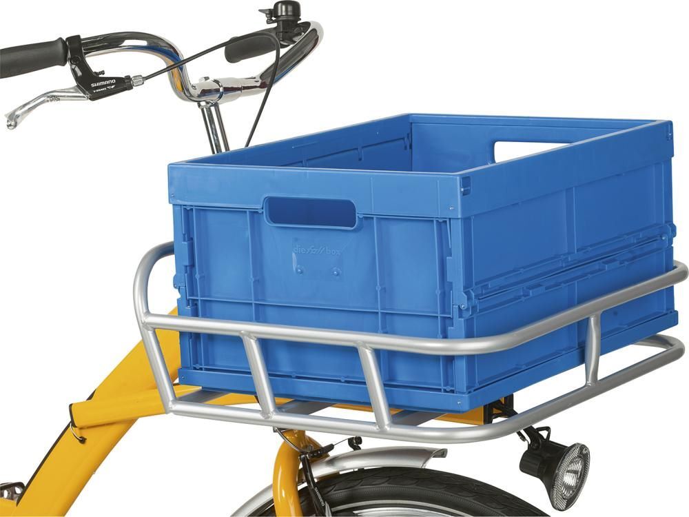 Lindner Faltbox für Vorderrad Gepäckträger 47,5 x 35,5 cm Produktbild Lindner Faltbox für Vorderrad Gepäckträger 47,5 x 35,5 cm