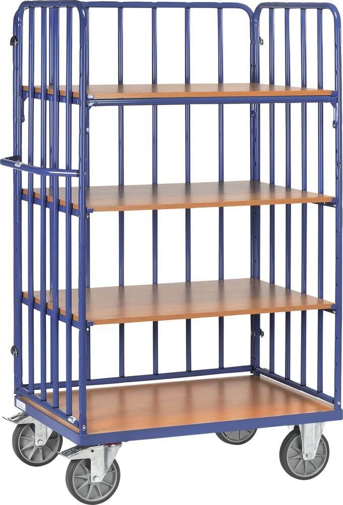 Fetra Etagenwagen mit 2 Stirnwänden Ladefläche 1000 x 700 mm Produktbild Fetra Etagenwagen mit 2 Stirnwänden Ladefläche 1000 x 700 mm