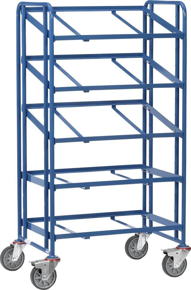 Fetra Eurokasten Wagen 300kg Ladefläche 820 x 610 mm Produktbild Fetra Eurokasten Wagen 300kg Ladefläche 820 x 610 mm