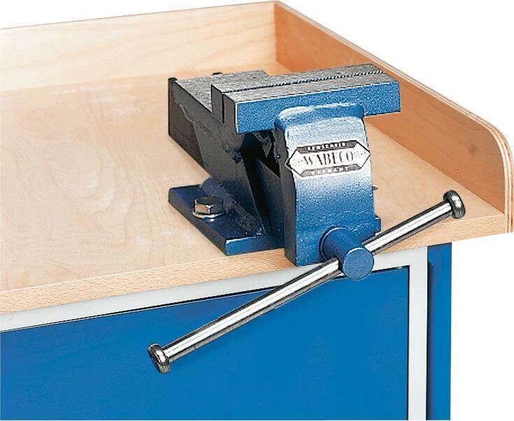 Fetra Schraubstock Backenbreite 125mm für Werkstattwagen Produktbild Fetra Schraubstock Backenbreite 125mm für Werkstattwagen