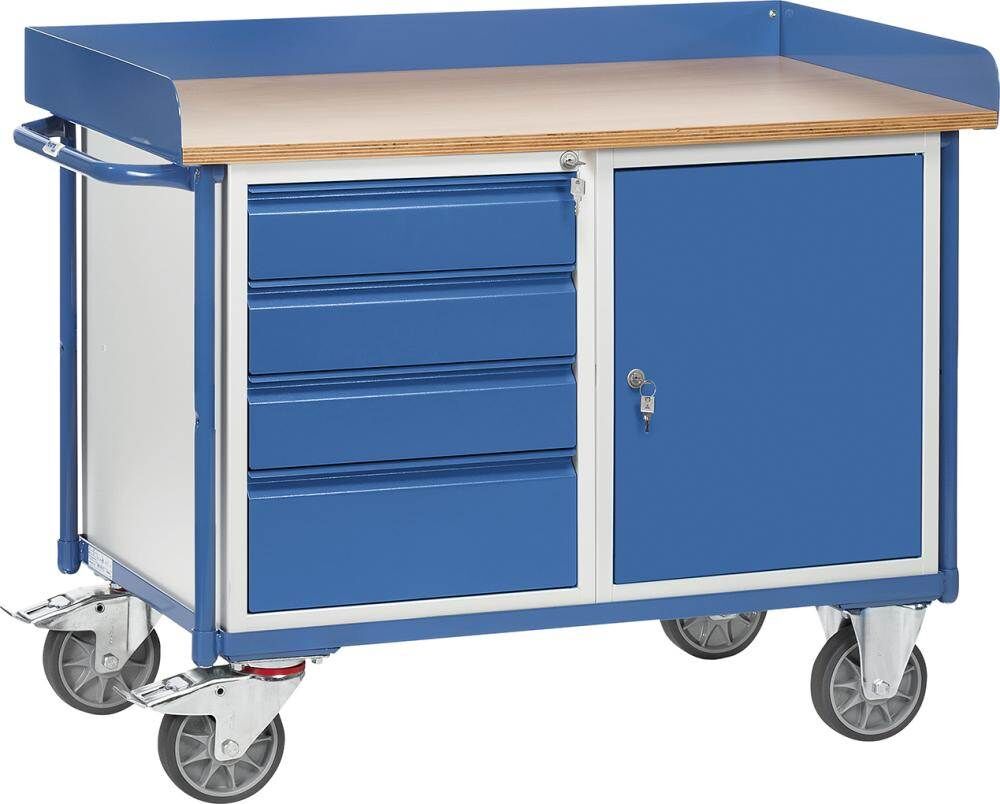 Fetra Werkstattwagen Länge 1120mm Höhe 850mm Stahlschrank und Schubladenschrank Produktbild Fetra Werkstattwagen Länge 1120mm Höhe 850mm Stahlschrank und Schubladenschrank