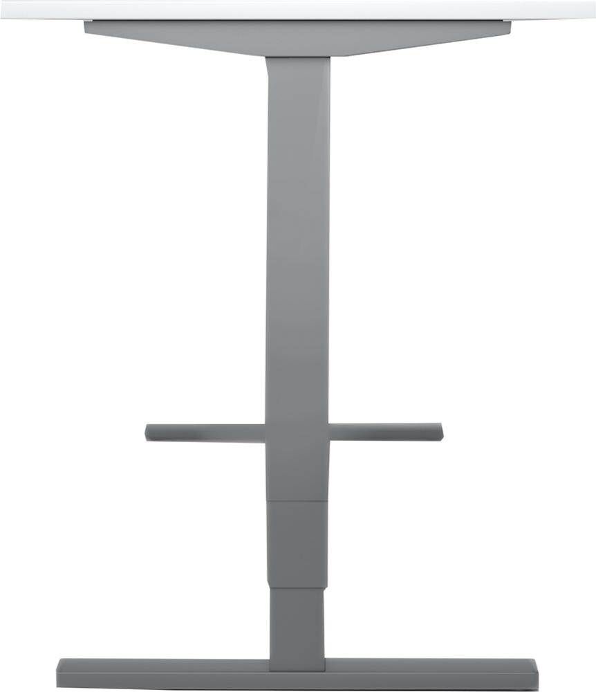 Geramöbel Schreibtisch Flex höhenverstellbar 1800 x 800 x 650 bis 1250 mm Nußbaum Produktbild Geramöbel Schreibtisch Flex höhenverstellbar 1800 x 800 x 650 bis 1250 mm Nußbaum bild 4