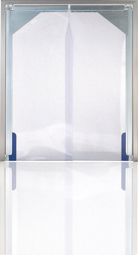 Flexo Pendeltür 2750 x 2500 mm klar mit Gewebe Stärke 7 mm Flexo Pendeltür 2750 x 2500 mm klar mit Gewebe Stärke 7 mm