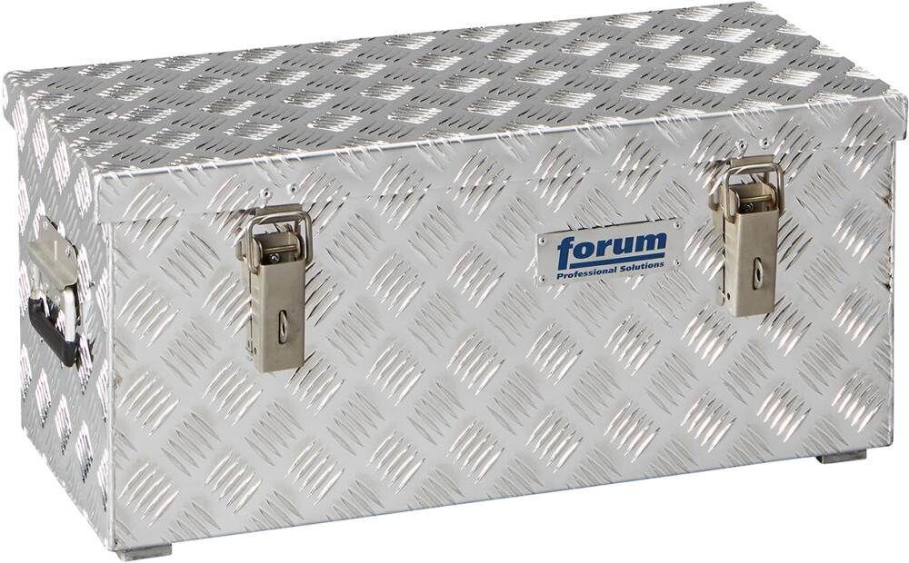 FORUM Transportkiste 628x275x280mm Riffelblech 48 Liter Produktbild FORUM Transportkiste 628x275x280mm Riffelblech 48 Liter