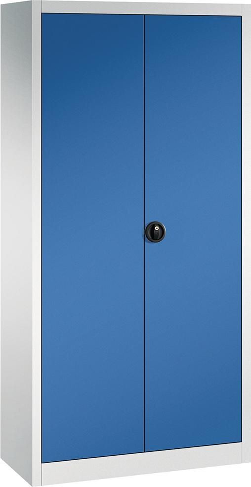 FORUM Flügeltürenschrank Fachböden 70 kg Traglast 1950 x 930 x 400 mm RAL 7035 5010 Produktbild FORUM Flügeltürenschrank Fachböden 70 kg Traglast 1950 x 930 x 400 mm RAL 7035 5010