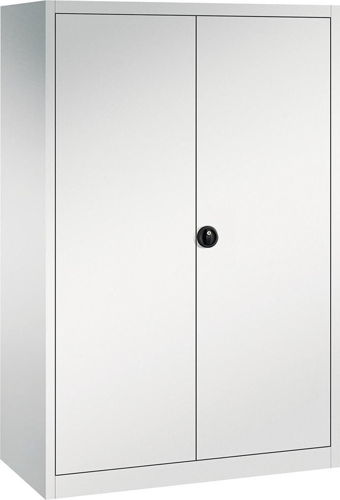 FORUM Flügeltürenschrank 4 Böden 1950 x 1200 x 600 mm RAL 7035 Produktbild FORUM Flügeltürenschrank 4 Böden 1950 x 1200 x 600 mm RAL 7035