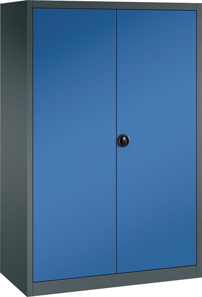 FORUM Flügeltürenschrank 1200 x 1950 mm Schloss mit 2 Schlüssel RAL 7016 5010 Produktbild FORUM Flügeltürenschrank 1200 x 1950 mm Schloss mit 2 Schlüssel RAL 7016 5010