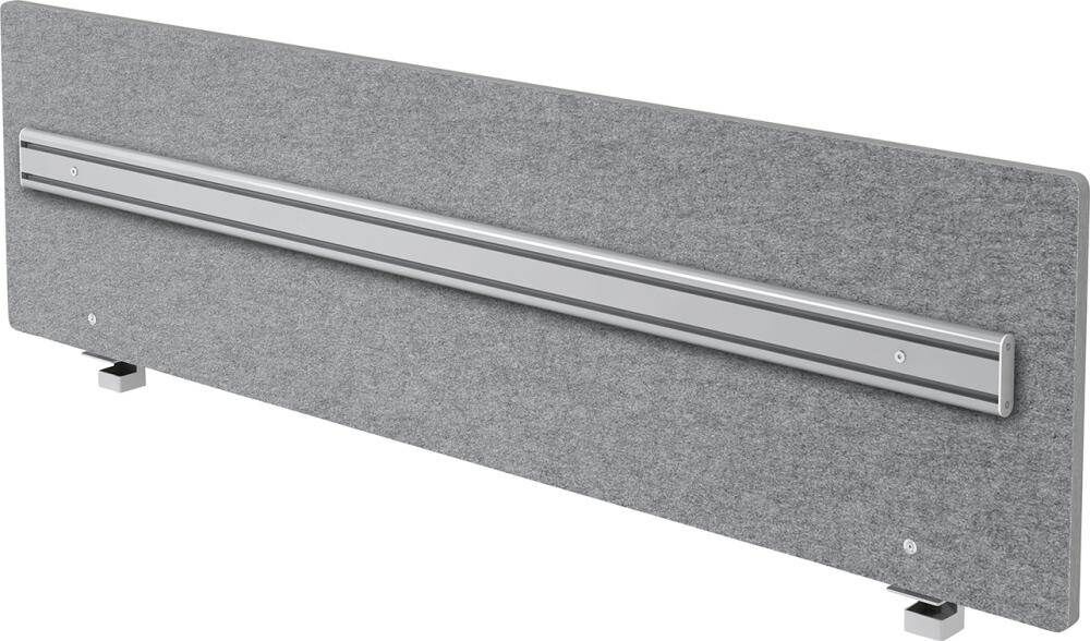 Hammerbacher Akustik ORGAwand ARO18 für 180er Tisch grau-meliert Filzoptik Produktbild Hammerbacher Akustik ORGAwand ARO18 für 180er Tisch grau-meliert Filzoptik