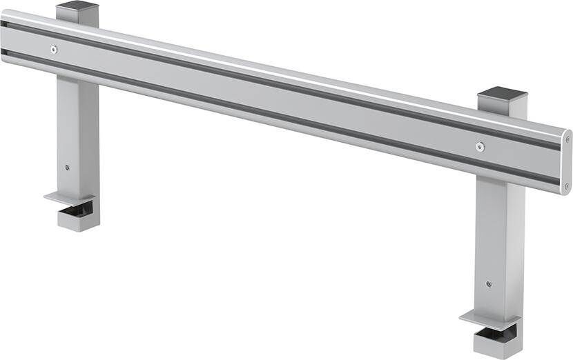 Hammerbacher Orgaschiene ORG12 für 120er Tisch Silber Alu eloxiert Produktbild Hammerbacher Orgaschiene ORG12 für 120er Tisch Silber Alu eloxiert