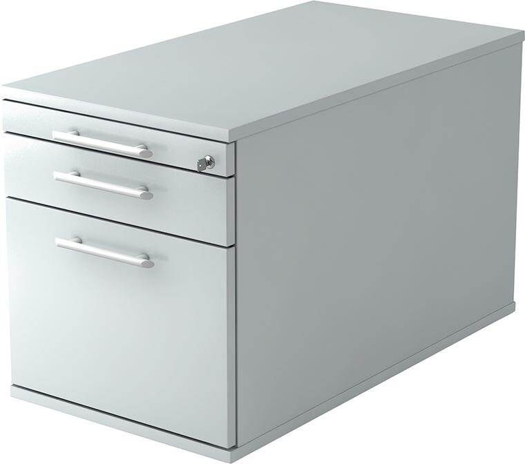 Hammerbacher Rollcontainer TC20 42,8 x 80 x 51,2 cm Grau Produktbild Hammerbacher Rollcontainer TC20 42,8 x 80 x 51,2 cm Grau