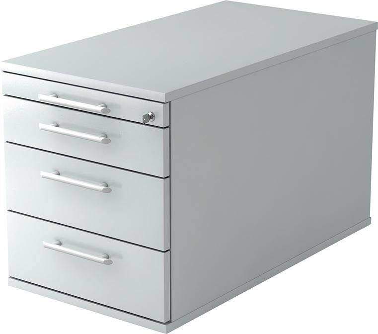 Hammerbacher Rollcontainer TC30 42,8 x 80 x 51,2 cm Grau Produktbild Hammerbacher Rollcontainer TC30 42,8 x 80 x 51,2 cm Grau