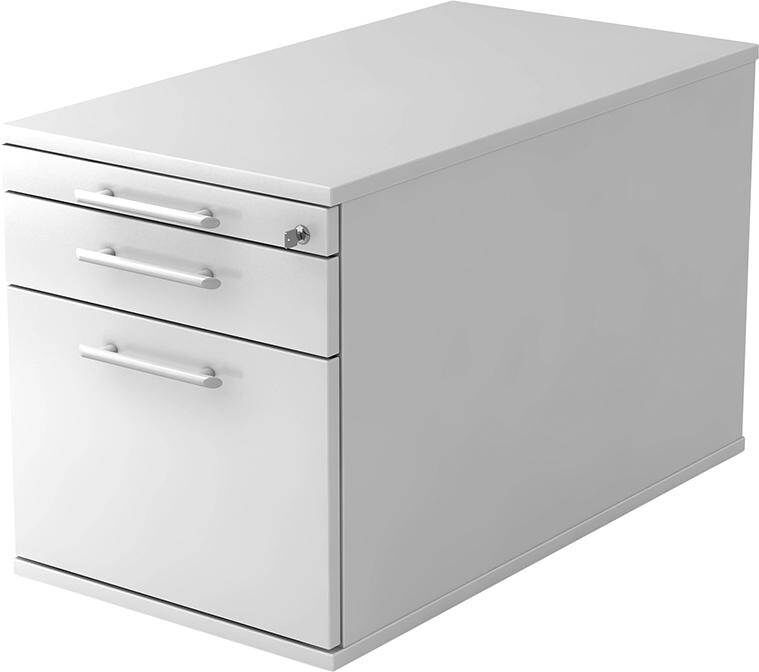 Hammerbacher Rollcontainer TC20 42,8 x 80 x 51,2 cm Weiß Produktbild Hammerbacher Rollcontainer TC20 42,8 x 80 x 51,2 cm Weiß