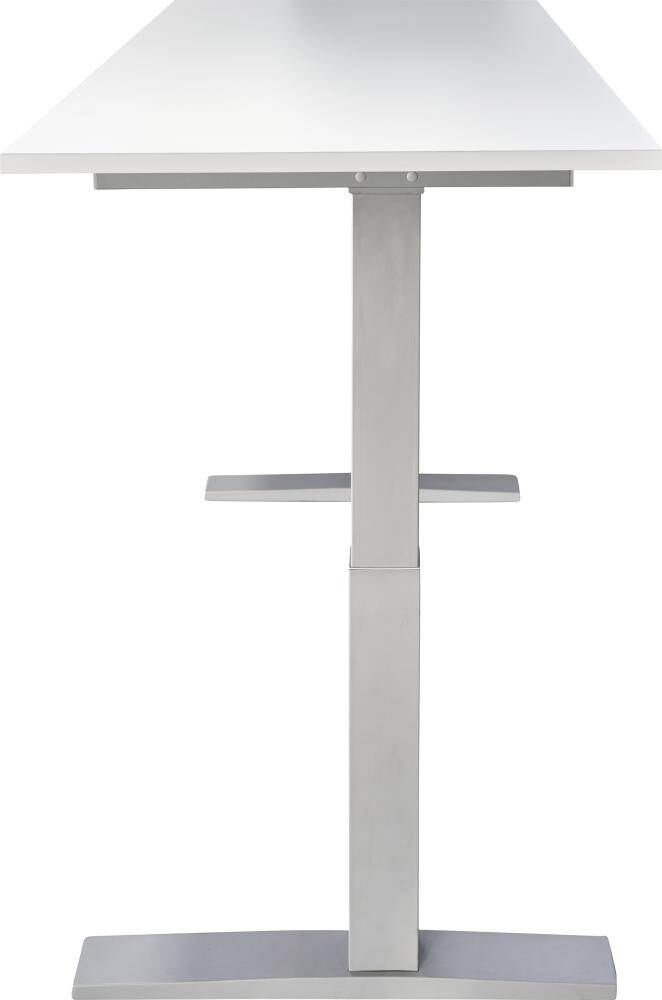 Hammerbacher Schreibtisch höhenverstellbar 1800 x 800 x 700 bis 1200 mm Platte Lichtgrau