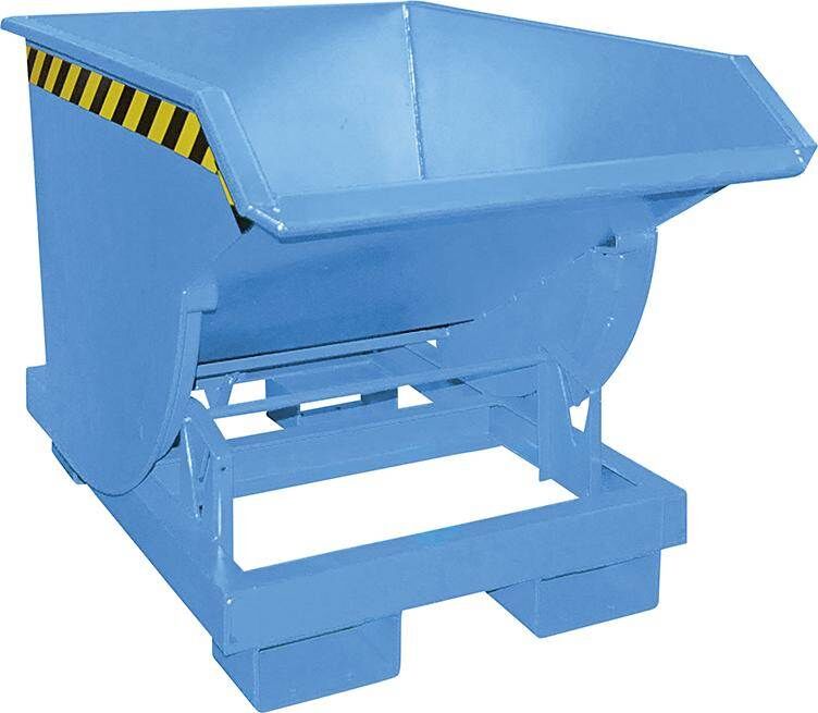 Bauer Kippbehälter mit Abrollsystem BKM 50 RAL 5012 Produktbild Bauer Kippbehälter mit Abrollsystem BKM 50 RAL 5012