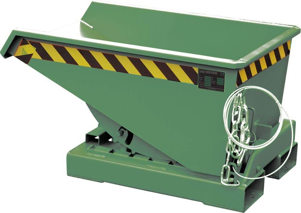 Bauer Kippbehälter EXPO 275 lackiert grün RAL 6011 Produktbild Bauer Kippbehälter EXPO 275 lackiert grün RAL 6011