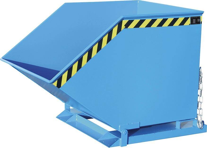 Bauer Kippmulde KK 800l RAL 5012 Produktbild Bauer Kippmulde KK 800l RAL 5012