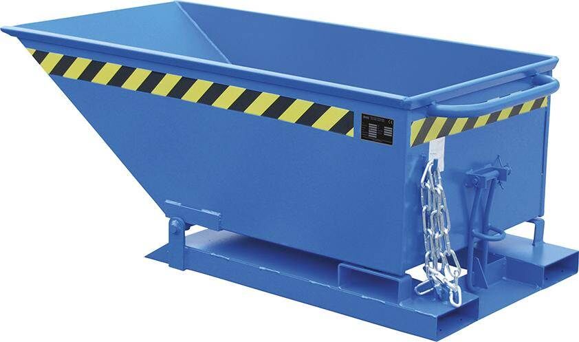 Bauer Kippmulde KN 250 l RAL 5012 Produktbild Bauer Kippmulde KN 250 l RAL 5012