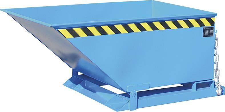 Bauer Kippmulde KN 400 l RAL 5012 Produktbild Bauer Kippmulde KN 400 l RAL 5012